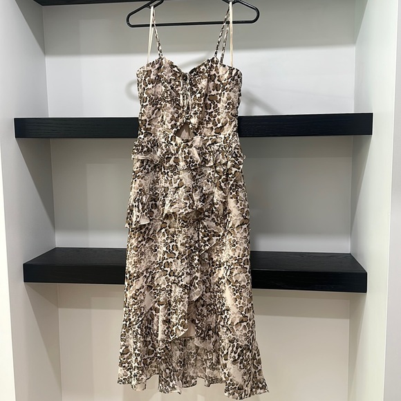 Bardot Ruffled Dress - Picture 2 of 5